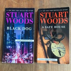 Books: Stuart Woods 2 novel Set - Black Dog & A Safe House